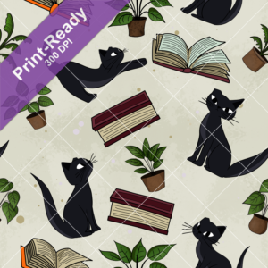 Bookish TNR Cats & Plants